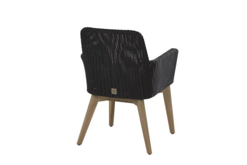 Lisboa dining chair teak legs with cushion