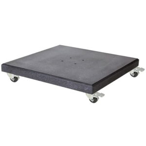 Platinum Zweefparasolvoet Modena 90 KG + Zwenkwielen