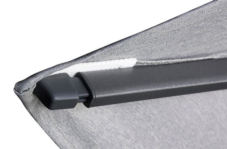 Challenger T1 Premium 400x300cm Manhattan zweefparasol + 120kg voet