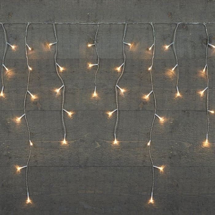 Ijspegelverlichting 720x60 cm - 360 LED Warm wit