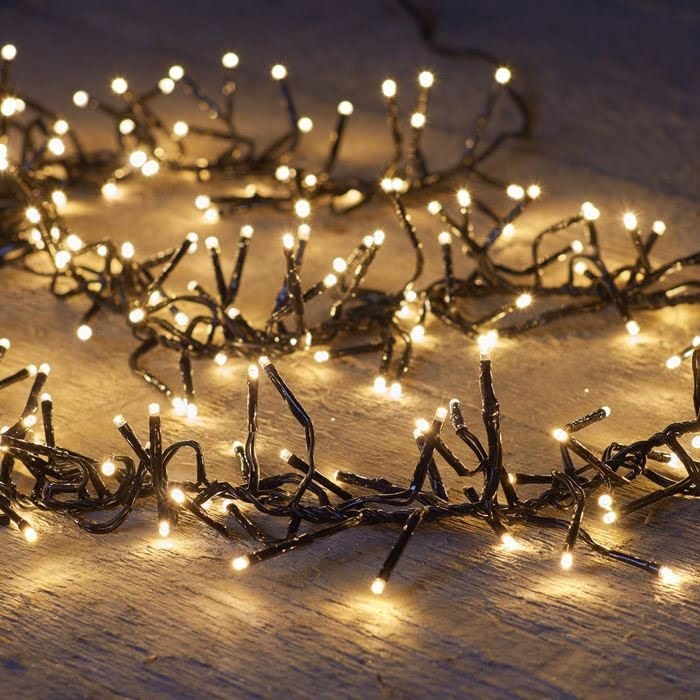 Clusterverlichting 576 LED lampjes Warm Wit - 7,5 meter