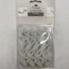 16 stuks goothaken 7cm