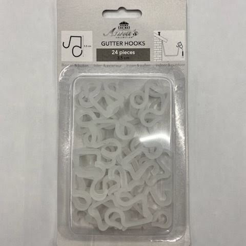 24 stuks mini goothaken 3,5cm