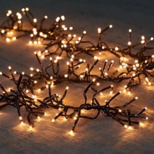 Clusterverlichting 1152 LED lampjes Classic Warm + 96 Flash lampjes - 6,9 meter
