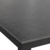 Hartman Comino tuintafel 180x90cm - zwart