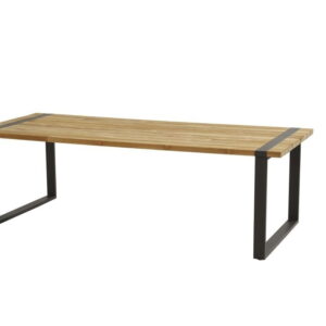 Alto set of legs aluminium anthracite H 75 cm