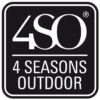 4 Seasons Outdoor Puff Small 58x32cm - mid grey