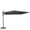 Challenger T1 Premium 400x300cm Faded Black zweefparasol + 120kg voet
