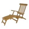 Teak deckchair verstelbaar
