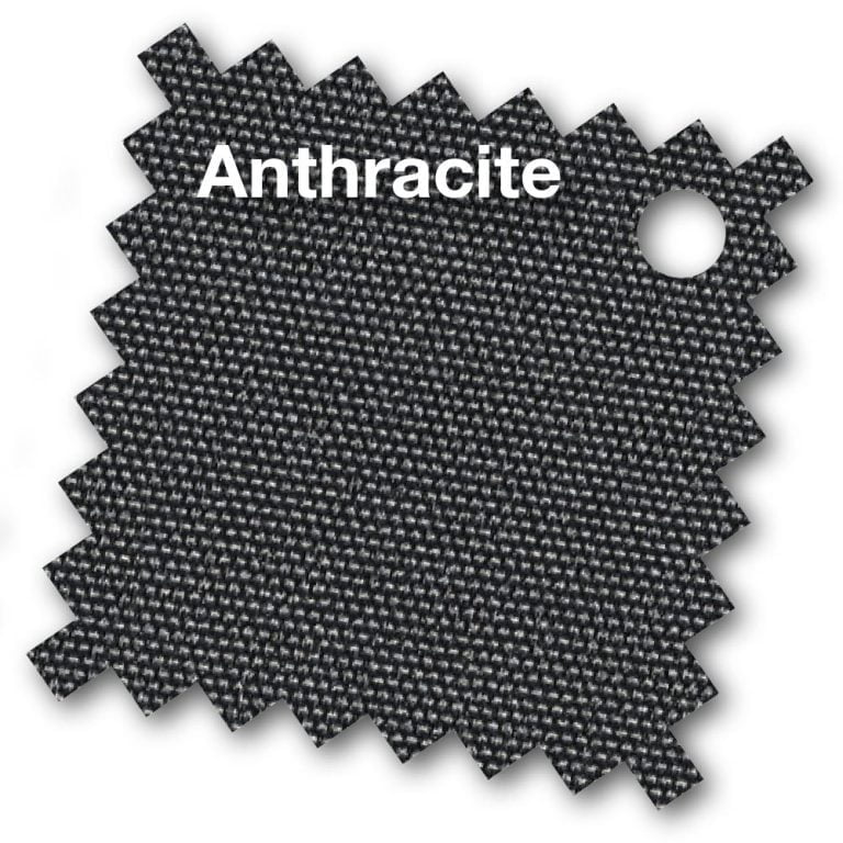 Sunset T2 350cm rond Antraciet zweefparasol + 90kg graniet voet