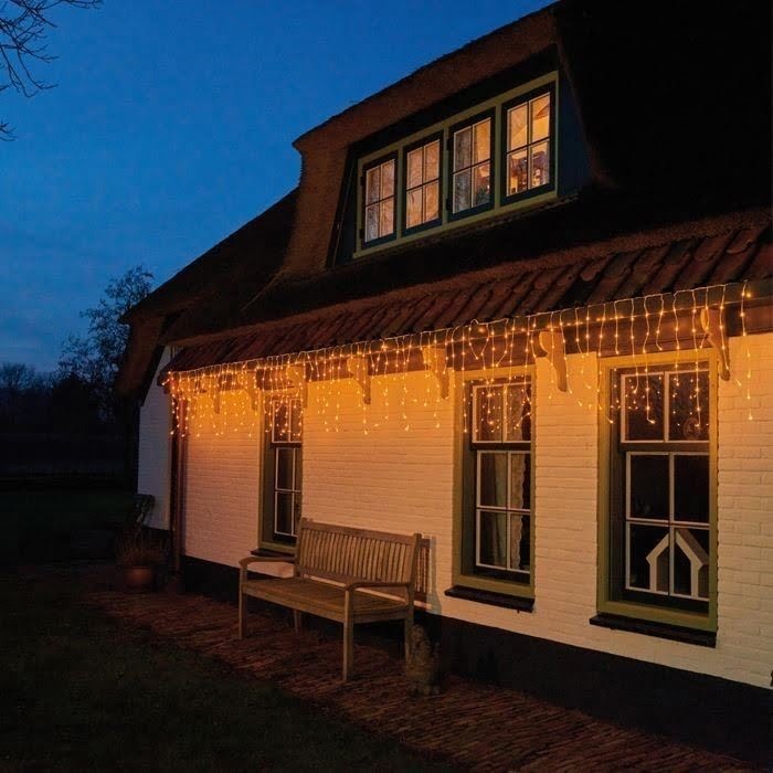 Ijspegelverlichting 360x70cm - 180 LED Classic Warm