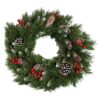 Frosted Berry krans 50cm