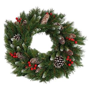 Frosted Berry krans 50cm