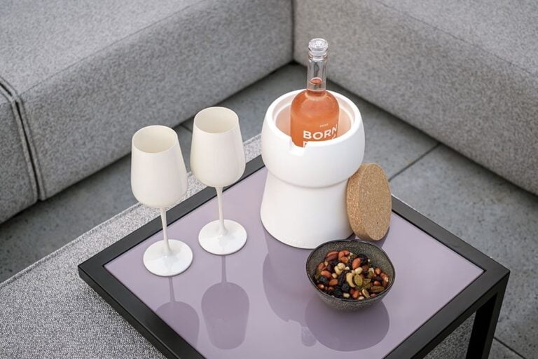 Bubalou Champ 1 bottle cooler wijnkoeler Off White