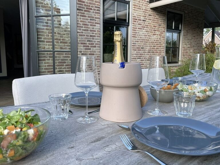 Bubalou Champ 1 bottle cooler wijnkoeler Taupe's Touch