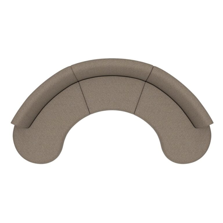 Bubalou Bended Sofa - Deluxe Charcoal