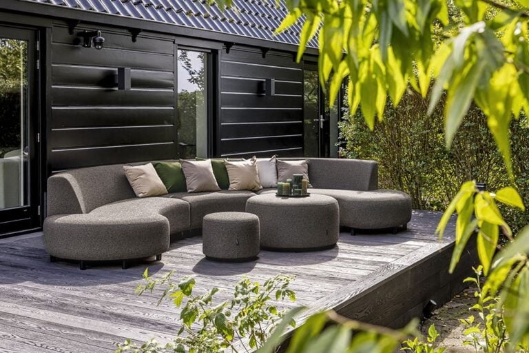 Bubalou Bended Sofa - Deluxe Charcoal