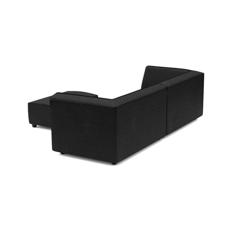 Bubalou Chill loungeset 3-zits + hocker S - Deluxe Antraciet