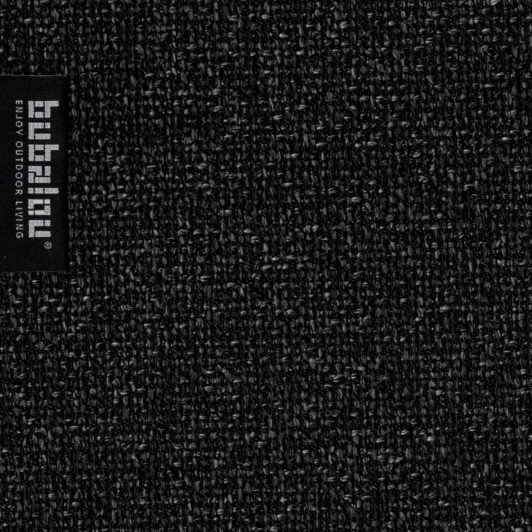 Bubalou Chill loungeset 3-zits + hocker S - Deluxe Antraciet