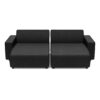Bubalou Icon loungeset divans - Deluxe Antraciet