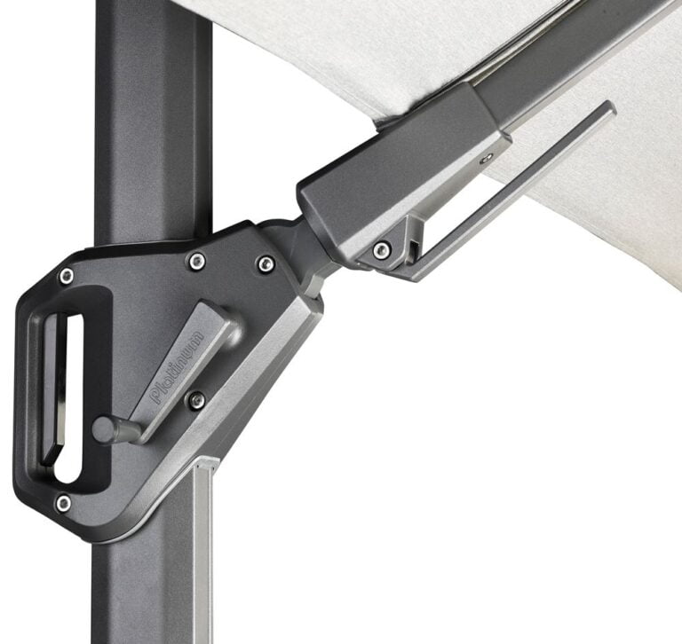 Challenger T2 Premium 350x260cm Havana zweefparasol + 90kg graniet voet