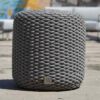 4 Seasons Outdoor Muffin rope poef - antraciet