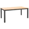 Yoi Arashi tuintafel 169x90cm - donkergrijs