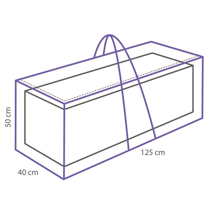 Kussen opbergtas 125x50x40cm