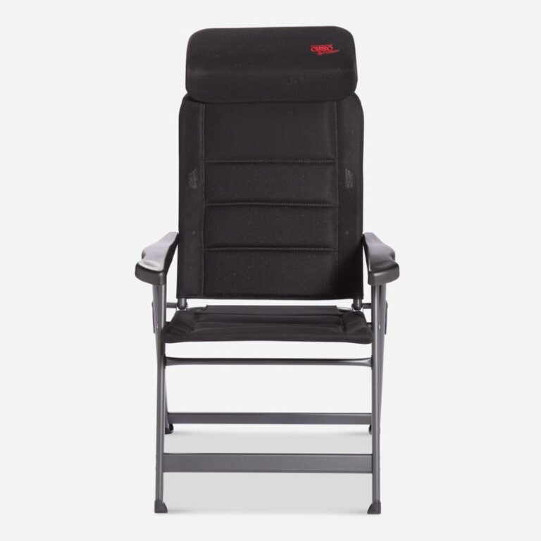Crespo Kampeer stoel AP-237 Air-Deluxe Compact – Zwart