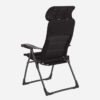 Crespo Kampeer stoel AP-215 Air-Deluxe Compact - Zwart
