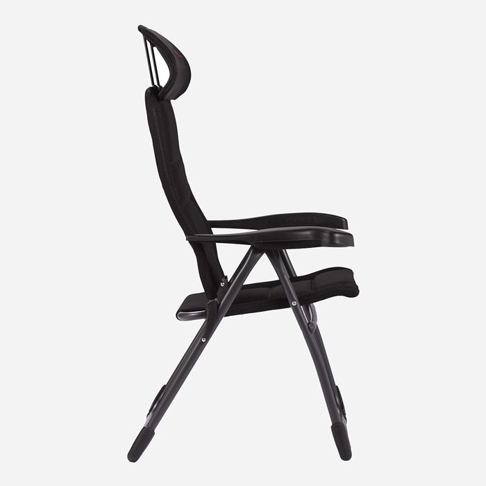 Crespo Kampeer stoel AP-215 Air-Deluxe Compact - Zwart