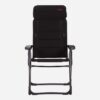 Crespo Kampeer stoel AP-215 Air-Deluxe Compact - Zwart
