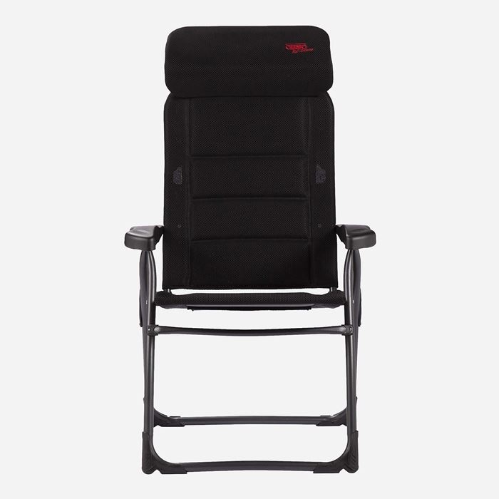 Crespo Kampeer stoel AP-215 Air-Deluxe Compact - Zwart
