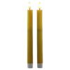 2x LED dinerkaars geel 25,5cm