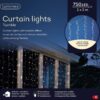 Gordijnverlichting draad 720LED 200x200cm