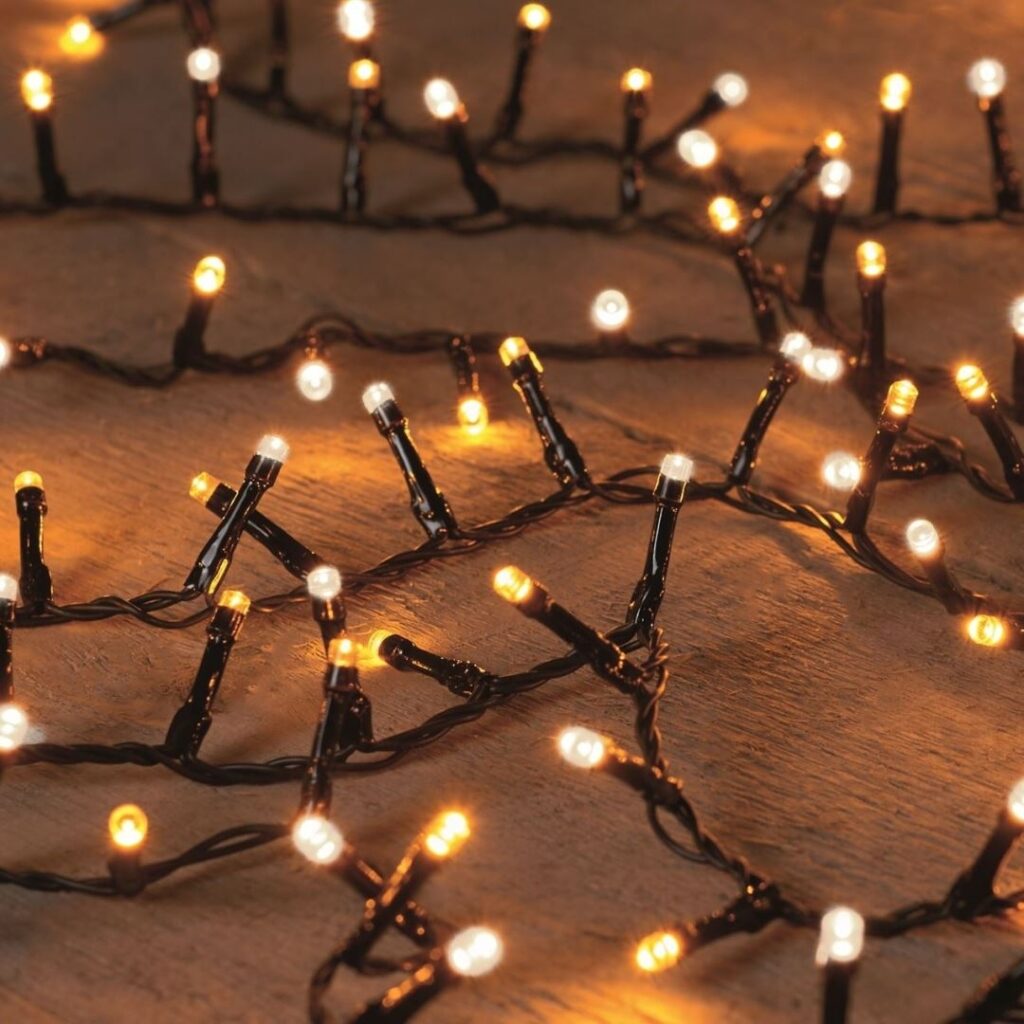 Snake verlichting 1000 LED lampjes Warm Wit/Goud – 20 meter