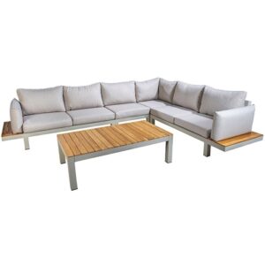 Yoi Midori eiland hoek loungeset XL - Salix