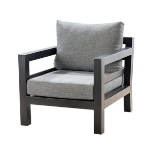 Yoi Midori lounge stoel Dark grey