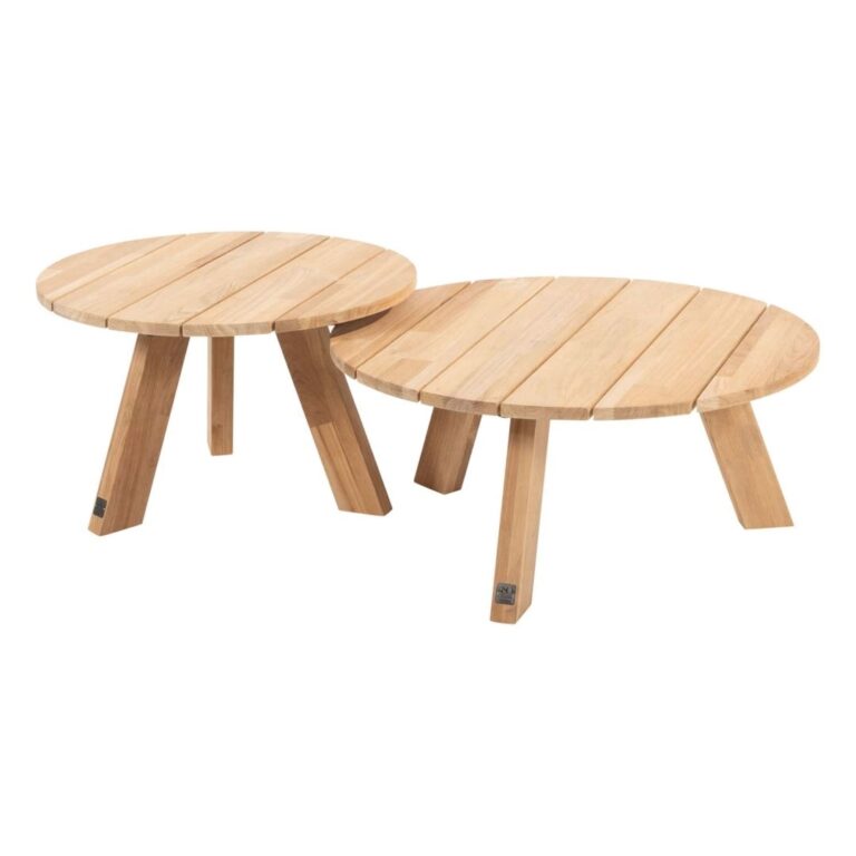 4 Seasons Outdoor Cosmic salontafel teak 65cm (H40cm)