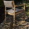 4 Seasons Outdoor Levi stapelbare dining stoel teak
