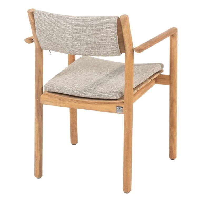 4 Seasons Outdoor Levi stapelbare dining stoel teak