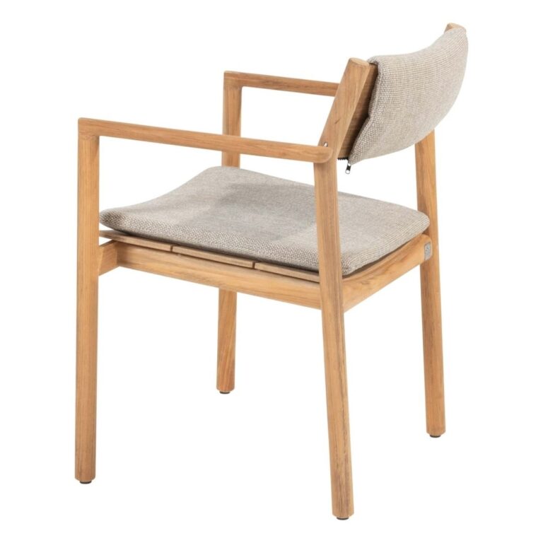 4 Seasons Outdoor Levi stapelbare dining stoel teak