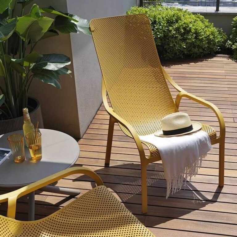 Nardi Net Lounge stoel - Senape