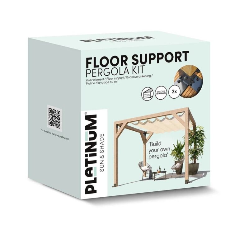Platinum Sun & Shade Pergola Kit - Floor support