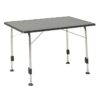 Stabilic 2 campingtafel 100x68 cm antraciet
