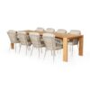 SUNS Erice tuintafel 300x100cm teak