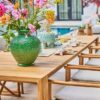 SUNS Erice tuintafel 300x100cm teak