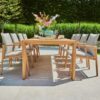 SUNS Erice tuintafel 300x100cm teak