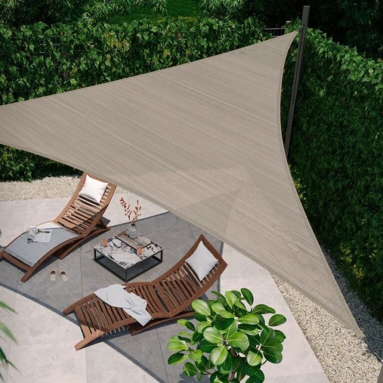 Platinum Sun & Shade Coolfit schaduwdoek driehoek 360x360x360cm Zand