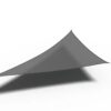 Platinum Sun & Shade Coolfit schaduwdoek driehoek 90° 570x400x400 Antraciet